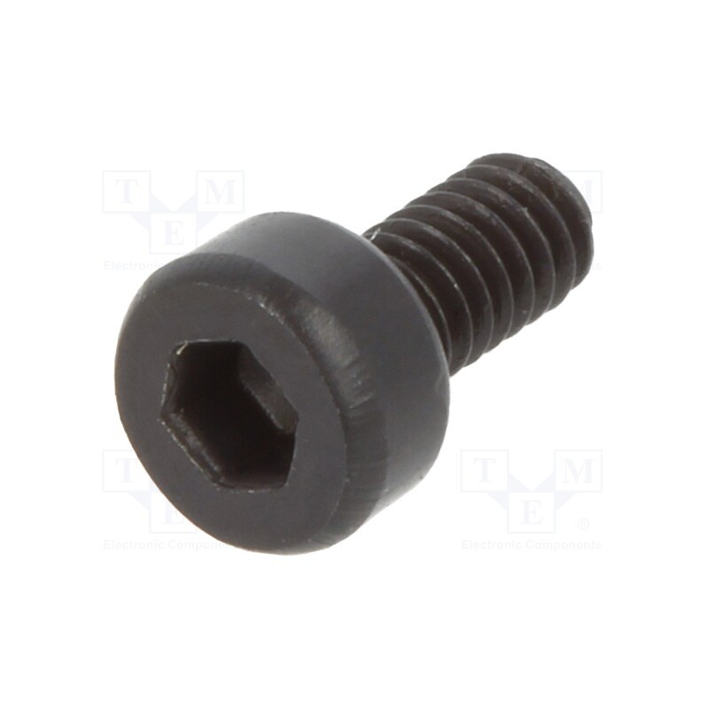 100 pcs x BOSSARD - 1006258 - Screw, M2x4, 0.4, Head: cheese head, hex key, HEX 1,5mm, steel