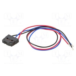 1 pcs x OMRON OCB - D2SW-P01M - Microswitch SNAP ACTION, 0.1A/250VAC, 0.1A/30VDC, without lever