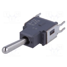 1 pcs x NKK SWITCHES - A12AB - Switch: toggle, Pos: 2, SPDT, ON-OFF, 0.1A/28VAC, 0.1A/28VDC, A