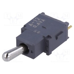 1 pcs x NKK SWITCHES - A12JP - Switch: toggle, Pos: 2, SPDT, ON-OFF, 0.1A/28VAC, 0.1A/28VDC, A