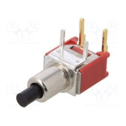 1 pcs x E-SWITCH - 800SP9B7M6RE - Switch: push-button, Pos: 2, SPST-NO, 0.02A/20VDC, 0.02A/20VAC