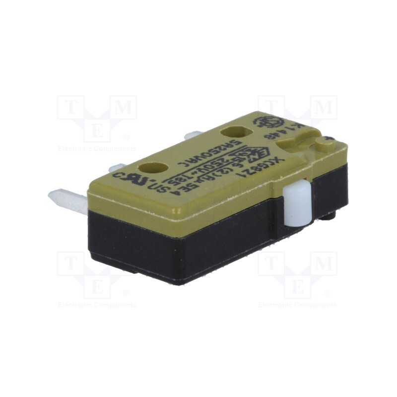 1 pcs x SAIA-BURGESS - XCG8-Z1 - Microswitch SNAP ACTION, 5A/250VAC, without lever, SPDT, ON-(ON)