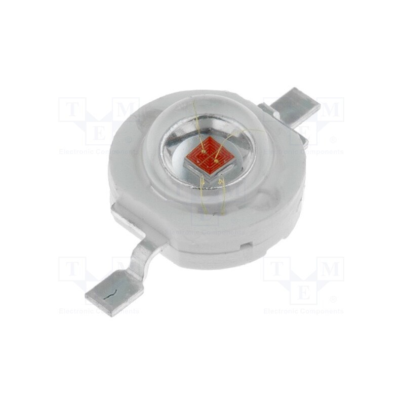 1 pcs x OPTOSUPPLY - OSY5XME3E1E - Power LED, yellow, 140°, 700mA, 590nm, P: 3W, 80lm, 2.5÷3.5V