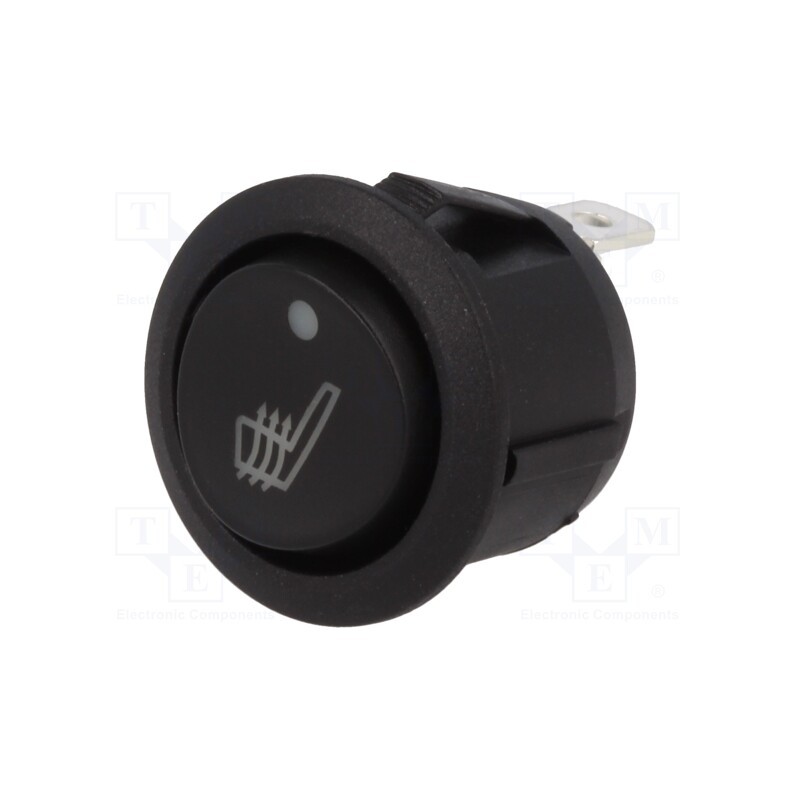 1 pcs x SCI - R13-273DL-02-BBYGR - ROCKER, SP3T, Pos: 3, ON-OFF-ON, 20A/14VDC, white, LED,point, 14VDC