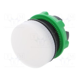 1 pcs x SCHNEIDER ELECTRIC - ZB5AV01 - Control lamp, 22mm, Harmony XB5, -25÷70°C, Ø22mm, IP66, white