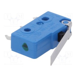 1 pcs x Marquardt - 1050.7202 - Microswitch SNAP ACTION, 5A/250VAC, with lever, SPDT, OFF-(ON)