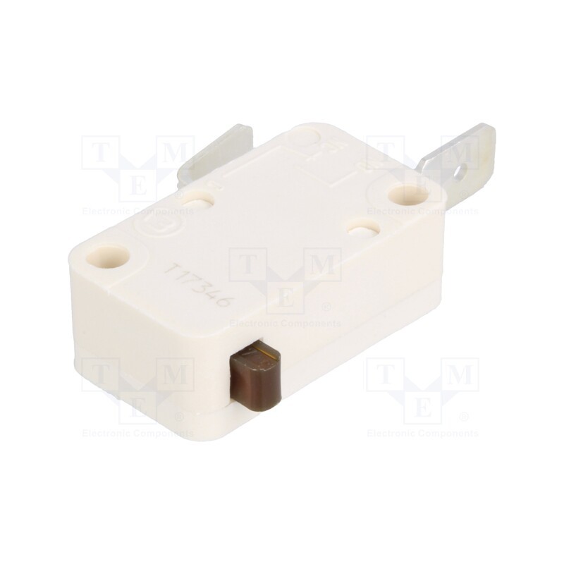1 pcs x Marquardt - 1005.1204 - Microswitch SNAP ACTION, 10A/250VAC, without lever, SPST-NO