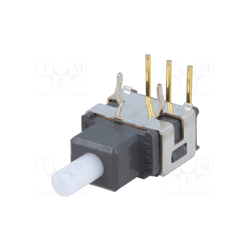 1 pcs x NKK SWITCHES - AB15AH - Switch: push-button, Pos: 2, SPDT, 0.01A/28VAC, 0.01A/28VDC, 500MΩ