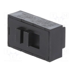1 pcs x C&K - S202131MS02Q - Switch: slide, Pos: 2, DPDT, 6A/250VAC, 1A/125VDC, ON-ON, THT
