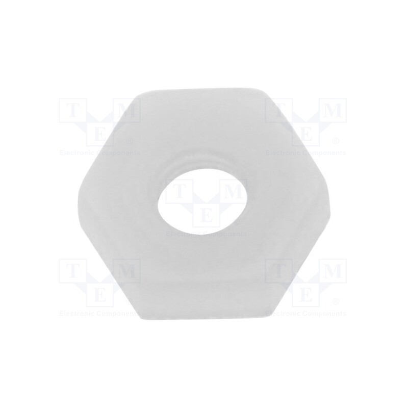 100 pcs x FIX&FASTEN - FIX-M2 - Nut, hexagonal, M2, polyamide, H: 1.4mm, 4mm