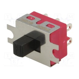 1 pcs x IC SWITCHES - IC2105S1M1QE2 - Switch: slide, Pos: 2, DPDT, 2A/250VAC, ON-ON, screw type, -30÷85°C