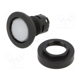 1 pcs x SCHLEGEL - RRJTSW - Switch: push-button, 22mm, blue, depending on the holder, IP65