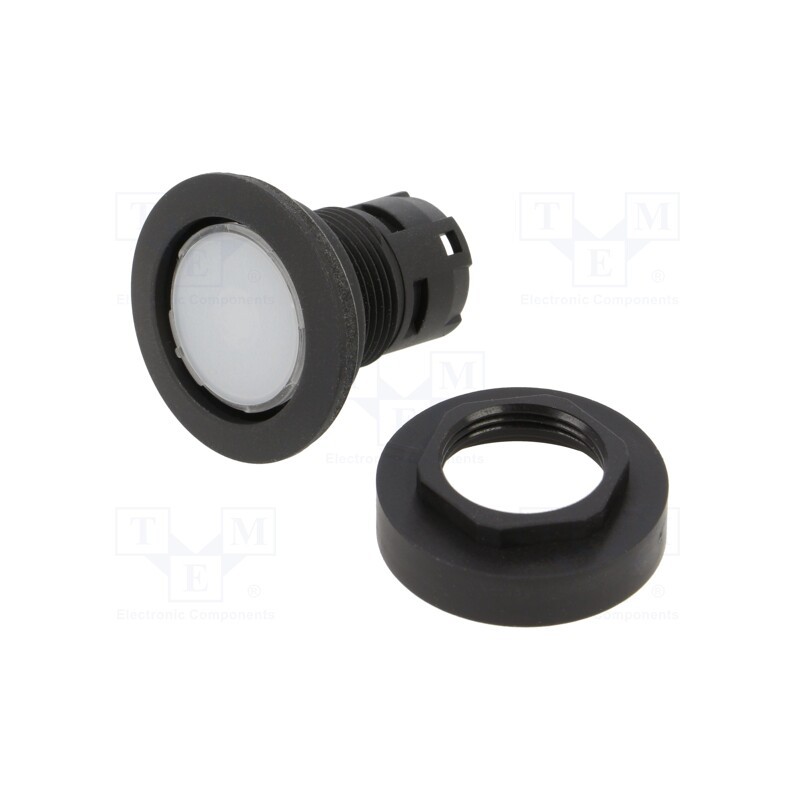 1 pcs x SCHLEGEL - RRJTSW - Switch: push-button, 22mm, blue, depending on the holder, IP65