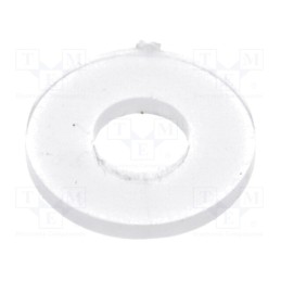 100 pcs x BOSSARD - 8034524 - Washer, round, M3, D8mm, h0.8mm, polyamide, BN 85546, natural