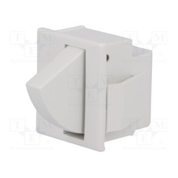1 pcs x BULGIN - E3111DAPW - Switch: door, Pos: 2, SPDT, 5A/250VAC, Leads: connectors 4,8x0,5mm