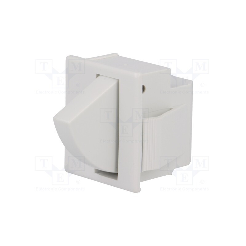 1 pcs x BULGIN - E3111DAPW - Switch: door, Pos: 2, SPDT, 5A/250VAC, Leads: connectors 4,8x0,5mm