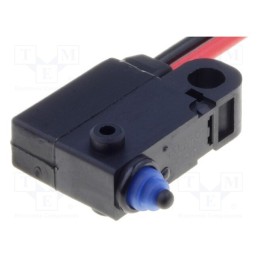 1 pcs x OMRON OCB - D2HW-C202MRS - Microswitch SNAP ACTION, 0.1A/125VAC, 2A/12VDC, without lever