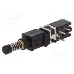 1 pcs x MENTOR - 1446.1233 - Switch: push-button, Pos: 2, SPDT, 0.5A/60VAC, 0.5A/60VDC, ON-(ON)