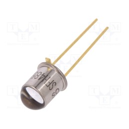 1 pcs x ams OSRAM - SFH 4855 - IR transmitter, 4.7mm, 850nm, transparent, 110mW, 8°, THT, 100mA