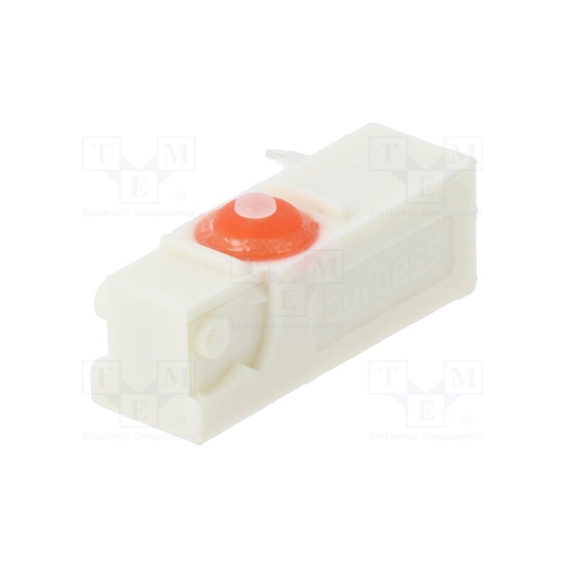 1 pcs x SAIA-BURGESS - F1NST8UL - Microswitch SNAP ACTION, 1A/250VAC, without lever, SPDT, ON-(ON)