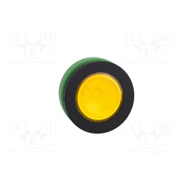 1 pcs x SCHNEIDER ELECTRIC - ZB5FV083 - Control lamp, 30mm, Harmony XB5, -40÷70°C, Ø30.5mm, IP66, yellow
