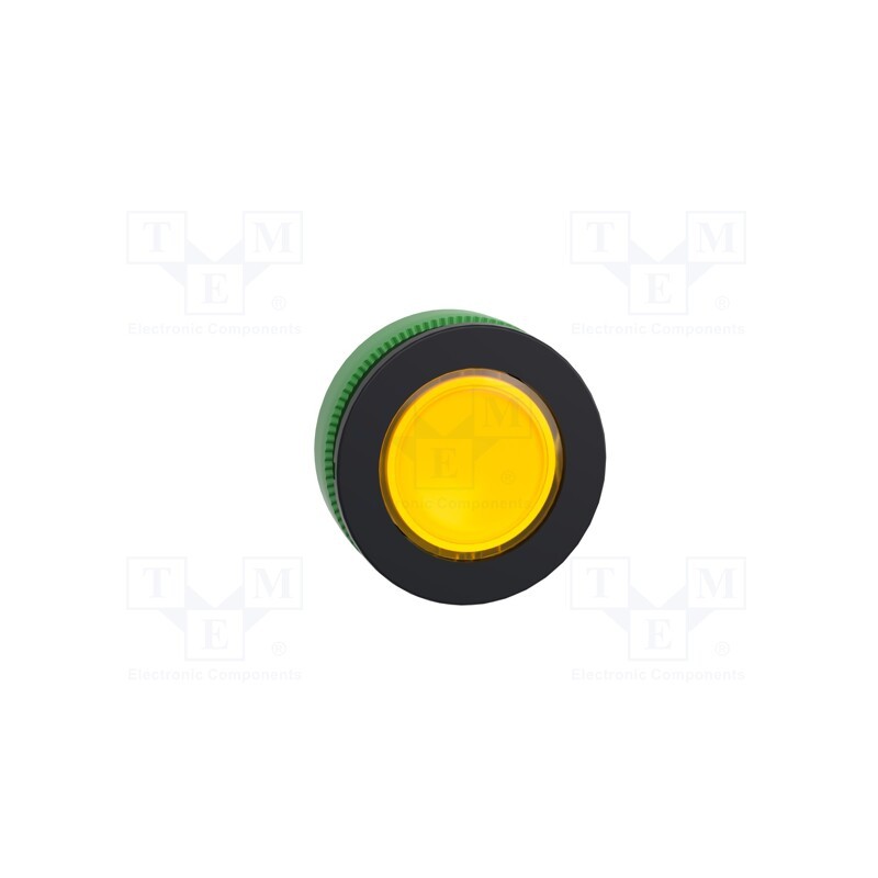 1 pcs x SCHNEIDER ELECTRIC - ZB5FV083 - Control lamp, 30mm, Harmony XB5, -40÷70°C, Ø30.5mm, IP66, yellow