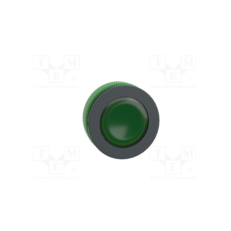 1 pcs x SCHNEIDER ELECTRIC - ZB5FV033 - Control lamp, 30mm, Harmony XB5, -40÷70°C, Ø30.5mm, IP66, green