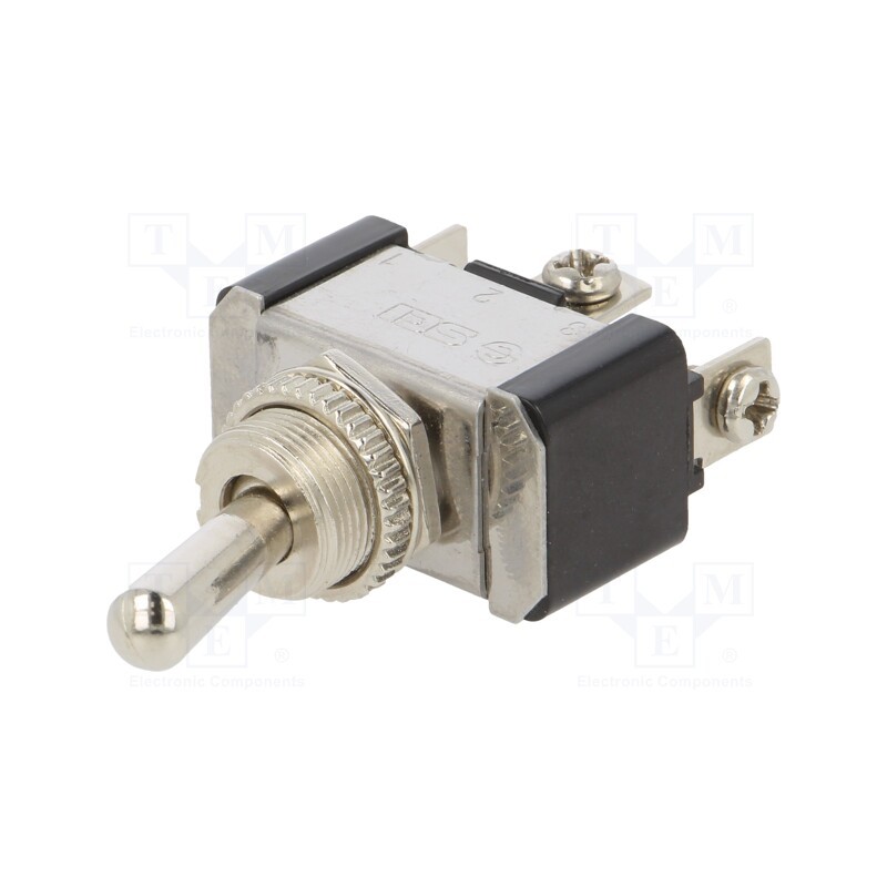 1 pcs x SWITCH COMPONENTS - TA1-1D-DC-4 - Switch: toggle, Pos: 2, SPDT, ON-ON, 20A/12VDC, Leads: M3 screws