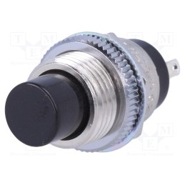 1 pcs x NKK SWITCHES - SB4011NOM - Switch: push-button, Pos: 2, SPST, 2A/250VAC, 2A/30VDC, OFF-(ON)