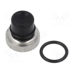 1 pcs x APEM - U1401 - Cap, Mat: silicone, Actuator colour: black