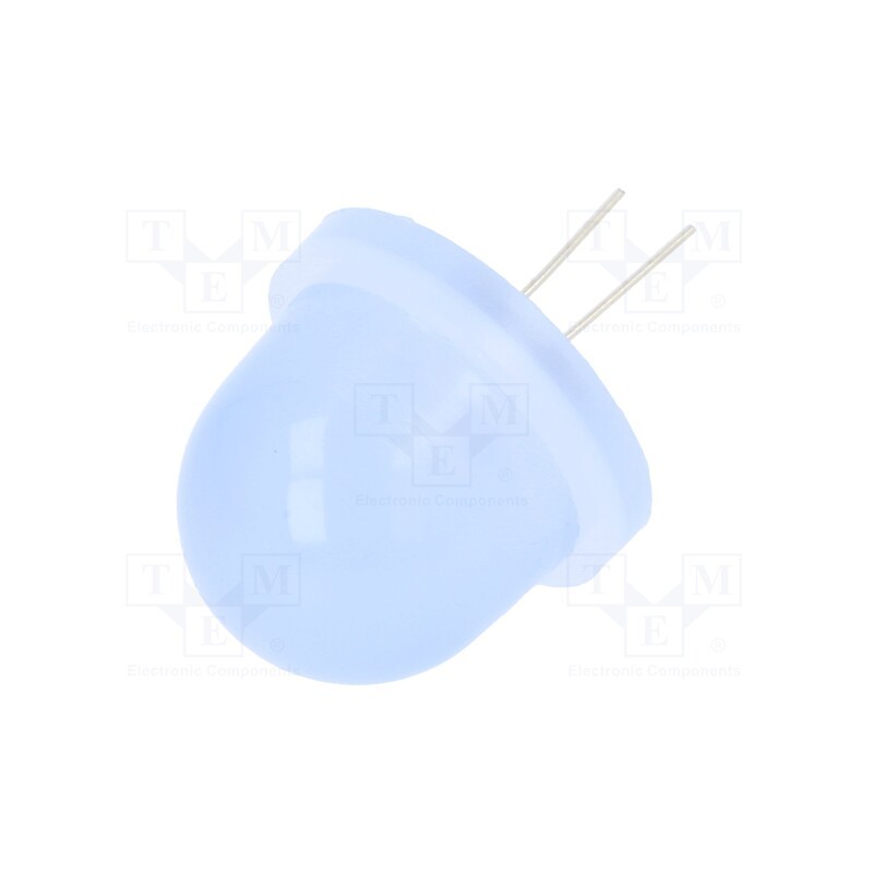 1 pcs x POLAM-ELTA - CQL-734 - LED, 16mm, blue, 140÷500mcd, Front: convex, 2.9÷3V, No.of term: 2