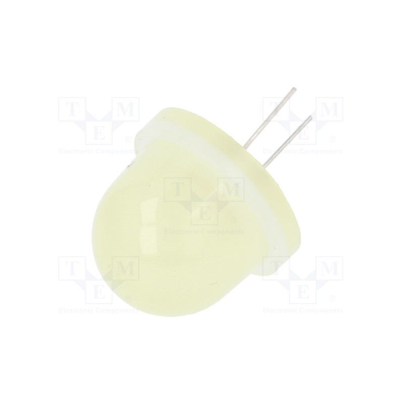 1 pcs x POLAM-ELTA - CQL-735-2 - LED, 16mm, yellow, 600÷3000mcd, Front: convex, 4.2÷4.4V