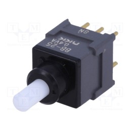 1 pcs x NKK SWITCHES - BB25AP - Switch: push-button, Pos: 2, DPDT, 0.01A/28VAC, 0.01A/28VDC, 500MΩ