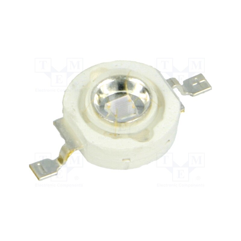1 pcs x OPTOSUPPLY - OSV3XME3E1E - Power LED, UV, 140°, 700mA, λd: 380÷390nm, P: 600mW, THT, 3.4÷4.5VDC