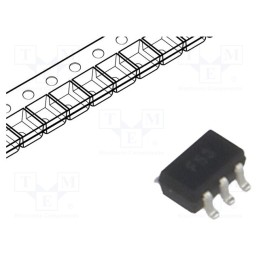 1 pcs x SEMTECH - RCLAMP0503F.TCT - Diode: diode arrays, 6V, 6A, 150W, unidirectional, SC70-5, Ch: 3