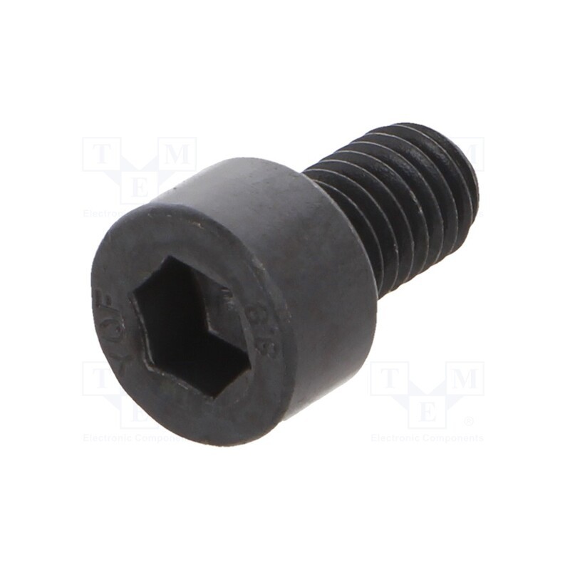 100 pcs x BOSSARD - 1000349 - Screw, M5x8, 0.8, Head: cheese head, hex key, HEX 4mm, steel