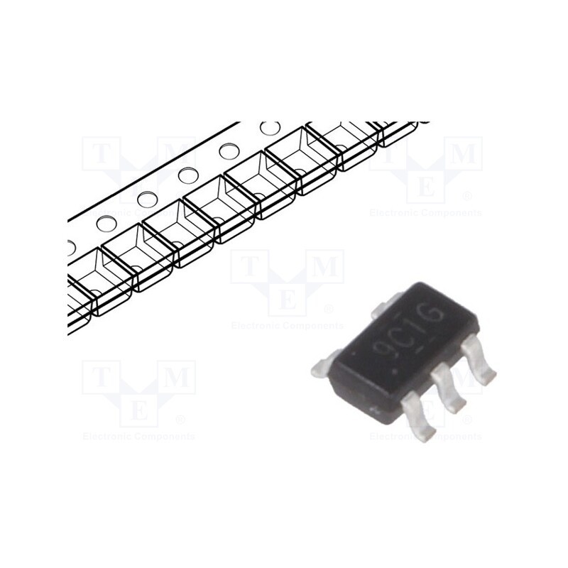 1 pcs x TEXAS INSTRUMENTS - TS321IDBVR - IC: operational amplifier, 800kHz, 1.5÷30V, Ch: 1, SOT23-5