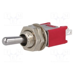 1 pcs x IC SWITCHES - IC1102T2B1M1QE - Switch: toggle, Pos: 2, SPDT, ON-ON, 1.5A/250VAC, 3A/28VDC, -30÷85°C