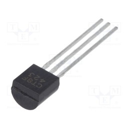 10 pcs x CDIL - TBF423 - Transistor: PNP, bipolar, 250V, 0.5A, 0.8W, TO92
