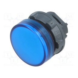 1 pcs x SCHNEIDER ELECTRIC - ZB5AV063 - Control lamp, 22mm, Harmony XB5, -25÷70°C, Ø22mm, IP66, blue