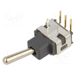 1 pcs x NKK SWITCHES - A12AH - Switch: toggle, Pos: 2, SPDT, ON-ON, 0.1A/28VAC, 0.1A/28VDC, THT
