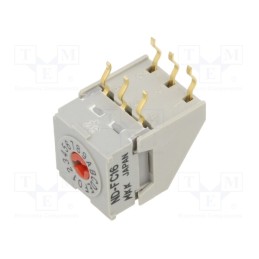 1 pcs x NKK SWITCHES - NDFC16H - Encoding switch, Pos: 16, THT, Rcont max: 80mΩ, Rinsul min: 1GΩ