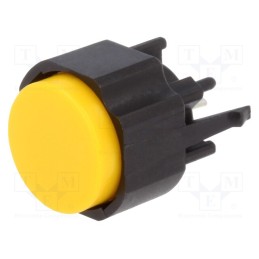 1 pcs x C&K - K12PYE23.5N - Switch: keypad, Pos: 2, SPST-NO, 0.1A/30VDC, none, THT, 3.5N, K12
