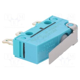 1 pcs x PANASONIC - ABS141151 - Microswitch SNAP ACTION, 0.1A/250VAC, 0.1A/30VDC, with lever