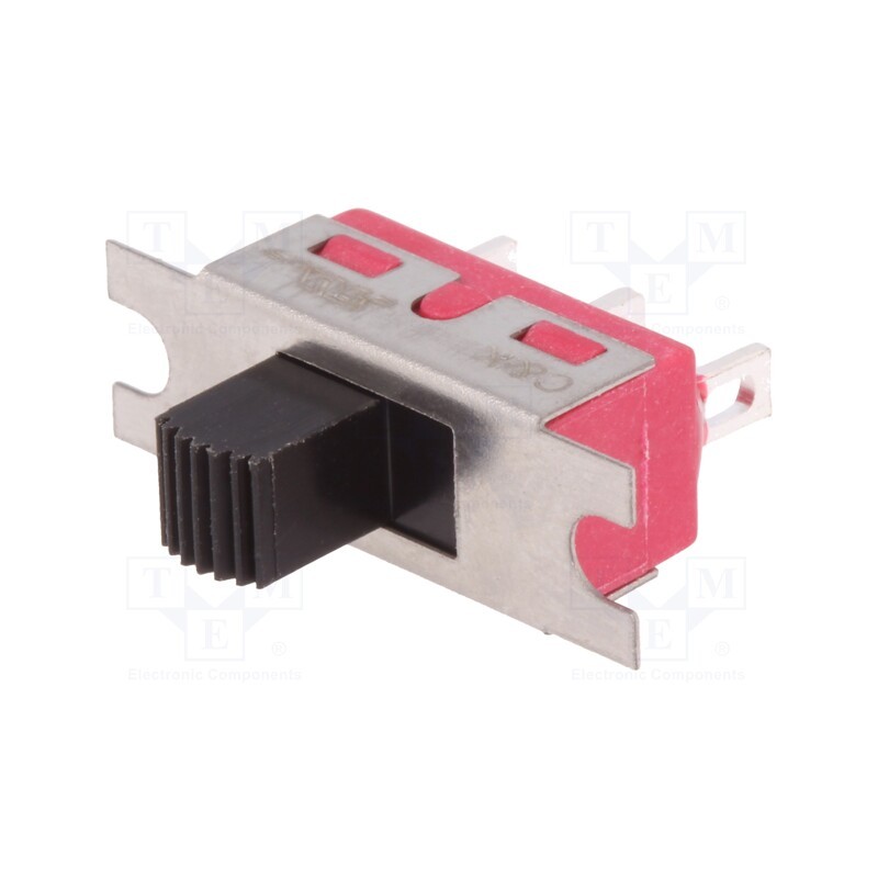 1 pcs x C&K - 1101M1S3ZQE2 - Switch: slide, Pos: 2, SPDT, 3A/250VAC, 6A/28VDC, ON-ON, on panel