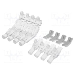 1 pcs x MENTOR - 1270.1004 - Fiber for LED, round, Ø3mm, No.of mod: 8, Front: flat