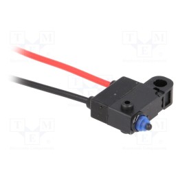 1 pcs x OMRON OCB - D2HW-C202M - Microswitch SNAP ACTION, 0.1A/125VAC, 2A/12VDC, without lever