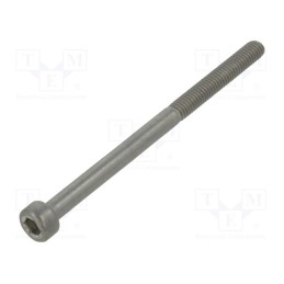 100 pcs x KRAFTBERG - M3X45/D912-A2 - Screw, M3x45, 0.5, Head: cheese head, hex key, HEX 2,5mm, DIN 912