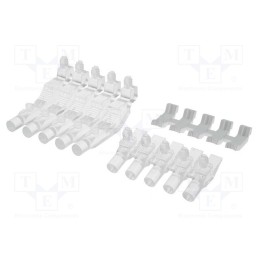 1 pcs x MENTOR - 1270.1005 - Fiber for LED, round, Ø3mm, No.of mod: 10, Front: flat