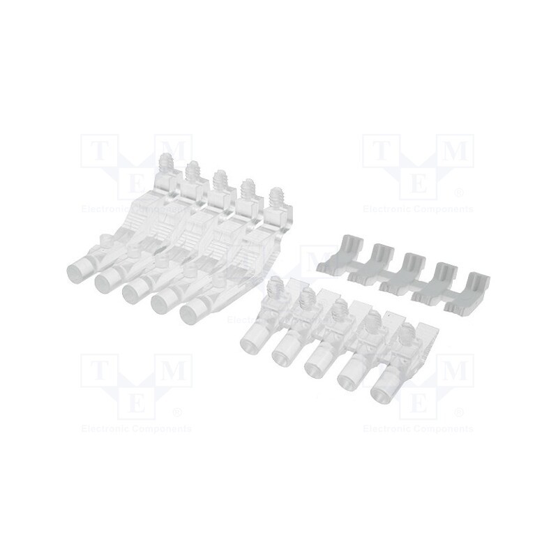 1 pcs x MENTOR - 1270.1005 - Fiber for LED, round, Ø3mm, No.of mod: 10, Front: flat